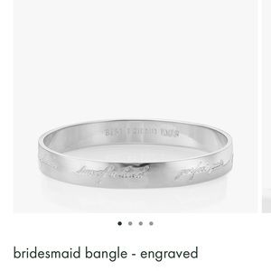 Kate Spade Bridesmaid bangle